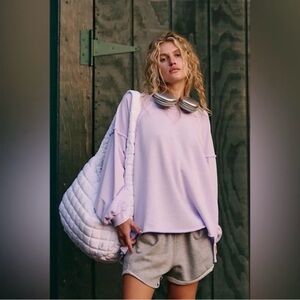 NWT Free People Movement One To Beat Pullover